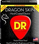 DR Strings DSE Dragon Skin K3 Coated Electric Guitar Strings Front View